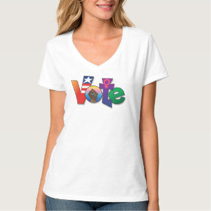 "Ihre Stimme, Ihre Stimme" - Benutzerdefiniert T-Shirt
