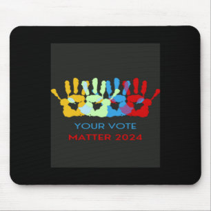 Ihre Stimme ist aufkleber Mousepad
