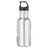 Ihre Stimme ist einzigartig 2 Edelstahlflasche (Rückseite)