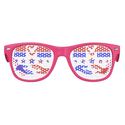 Ihre Stimme ist Ihre Stimme Partybrille (Vorderseite)