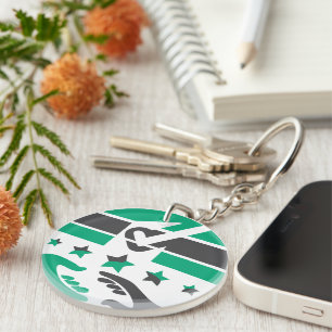 Ihre Stimme ist Ihre Stimme Schlüsselanhänger