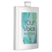 Ihre Stimme ist wichtig Flachmann (Rechts)