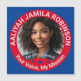 Ihre Stimme Meine Mission Foto Kampagne Magnetic C Magnetkarte