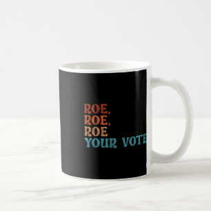 Ihre Stimme pro Wahl Frauenrechte Vintag Retro Kaffeetasse