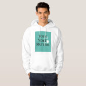 Ihre Stimme zählt 2 Hoodie (Vorne ganz)