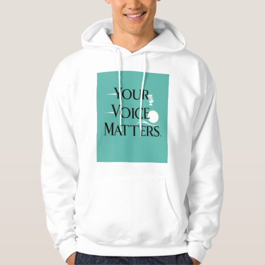 Ihre Stimme zählt 2 Hoodie (Vorderseite)