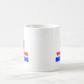 Ihre Stimme zählt Kaffeetasse (Mittel)