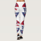 Ihre Stimme zählt Leggings (Rückseite)