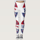 Ihre Stimme zählt Leggings (Vorderseite)