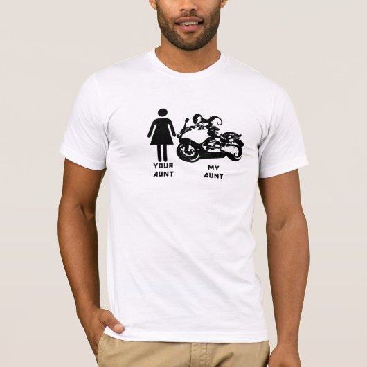 Ihre Tante, meine Tante T-Shirt (Vorderseite)