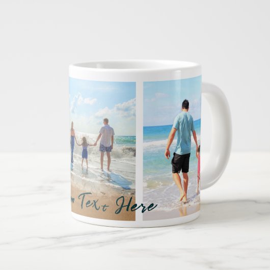 Ihre Tasse für den Fotocollage-Kaffee mit benutzer (Vorderseite Rechts)