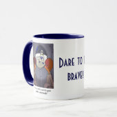 Ihre Tasse für den Mondlauf (Vorderseite Links)