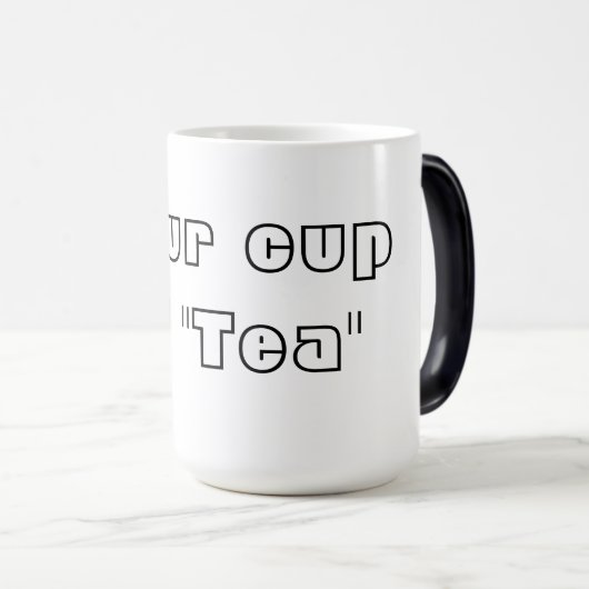 Ihre Tasse Tee Liebliche Kaffee-Tasse (VorderseiteRechts)