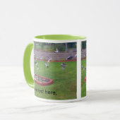 Ihre Tauben Flying Bird Garden Tasse (Vorderseite Links)