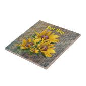 Ihre Text Daisy Blume Personalisiert Fliese (Seite)