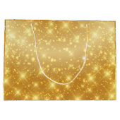 Ihre TEXT Gold Valentinstag-Meldung Große Geschenktüte (Rückseite)