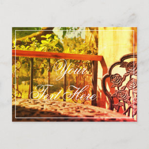 Ihre Text Hier Villa Fühlen Schön Grußkarte Postkarte