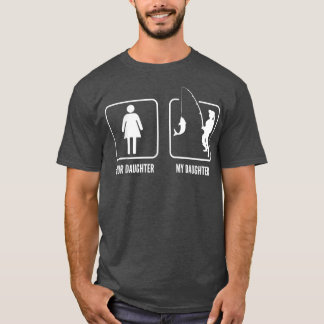 Ihre Tochter meine Angeltochter Funny Vater's D T-Shirt