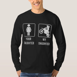 Ihre Tochter meine Tochter Mama oder Vater Geschen T-Shirt