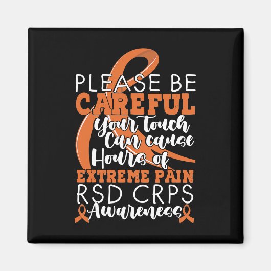 Ihre Touch kann extreme Schmerzen verursachen CRPS Magnet (Vorne)