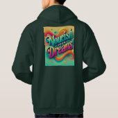 Ihre Träume nähren Hoodie (Rückseite)