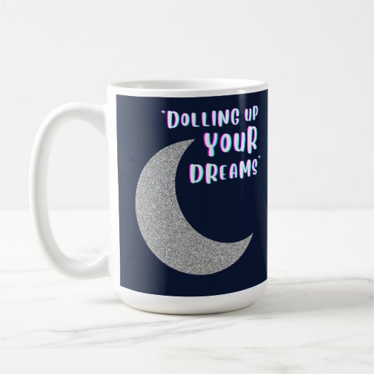 Ihre Träume wecken Kaffeetasse (Links)