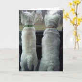 IHRE TWIN ZU SEIN IST FUN=BIRTHDAY CARD KARTE (Gelbe Blume)