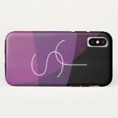 Ihre Überschneidungsinitiativen | Modern Lila und Case-Mate iPhone Hülle (Rückseite (Horizontal))
