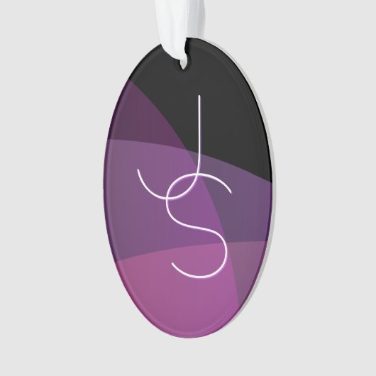 Ihre Überschneidungsinitiativen | Modern Lila und Ornament (Vorderseite)