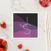 Ihre Überschneidungsinitiativen | Modern Lila und Serviette (Beispiel)