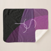 Ihre Überschneidungsinitiativen | Modern Lila und Sherpadecke (Vorderseite (Horizontal))