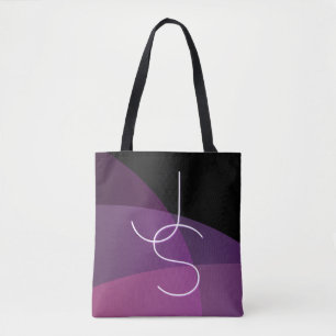 Ihre Überschneidungsinitiativen   Modern Lila und  Tasche