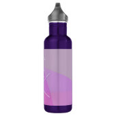 Ihre Überschneidungsinitiativen | Moderne rosa Geo Edelstahlflasche (Rechts)