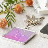 Ihre Überschneidungsinitiativen | Moderne rosa Geo Schlüsselanhänger (Seite)