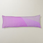 Ihre Überschneidungsinitiativen | Moderne rosa Geo Seitenschläferkissen (Rückseite)