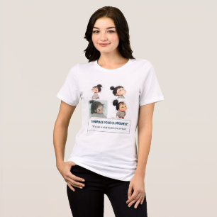 Ihre Unbeholfenheit ist Teil dessen, was Sie einzi Tri-Blend Shirt