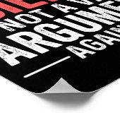 Ihre Unfähigkeit, Wissenschaft zu erfassen Poster (Ecke)