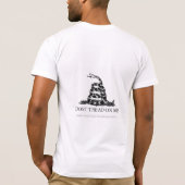 Ihre Unterstützung für die Ukraine und Freiheit ze T-Shirt (Rückseite)