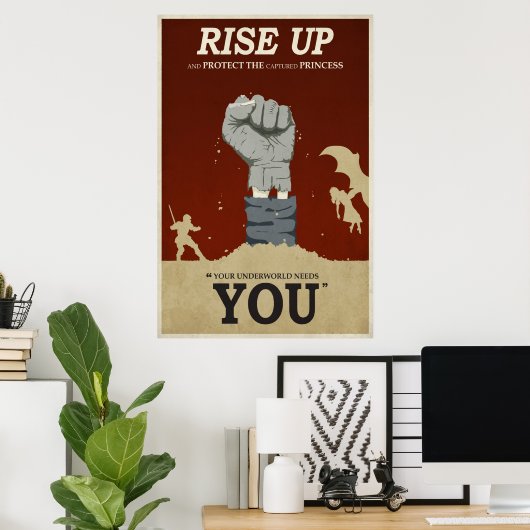 Ihre Unterwelt braucht Sie Poster (Heimbüro)