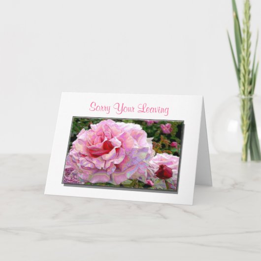 Ihre Verlass- und Viel Glück-Grußkarten werden lei Karte (Vorderseite)