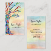 Ihre Visitenkarte für professionelle Bäume (Vorne/Hinten)