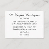 Ihre Visitenkarte - SRF (Rückseite)