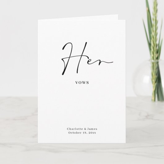 Ihre Voices Card Minimalistisches Drehbuch Karte (Vorderseite)