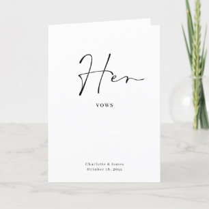 Ihre Voices Card Minimalistisches Drehbuch Karte