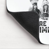 Ihre Vorfahren sehen so aus, als wären Sie wahrsch Mousepad (Ecke)