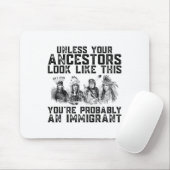 Ihre Vorfahren sehen so aus, als wären Sie wahrsch Mousepad (Mit Mouse)