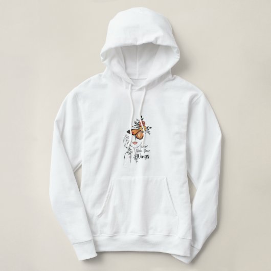 IHRE WAHL, FÜR FRAUEN NICHT OKAY HOODIE ZU SEIN (Design vorne)