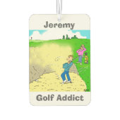 Ihre Wahl. Golf Addict Autolufterfrischer (Rückseite)