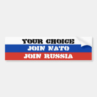 Ihre Wahl, schließen sich NATO an oder verbinden