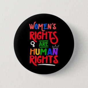 Ihre weiblichen Uterusrechte sind Menschenrechte Button